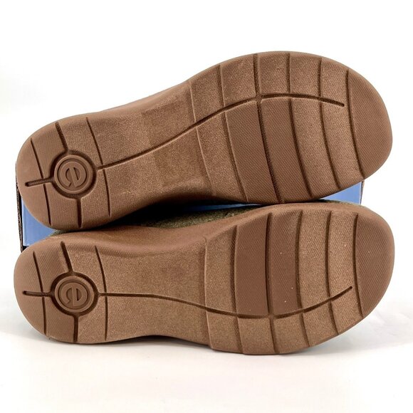 Easy Spirit Keebler2 Clogs Size 9M Dark Green Felt Upper Slip-On Walking Shoes - Picture 11 of 14